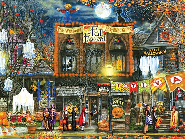Fall Festival 500 Piece Jigsaw Puzzle by SunsOut Puzzles - SunsOut - Jigsaw Puzzles - The Puzzle Center -