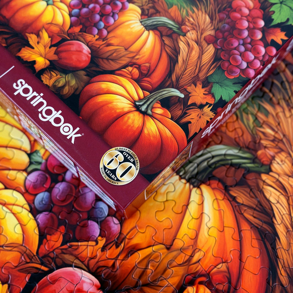 Fall Harvest 500 Piece Jigsaw Puzzle | Springbok Puzzles - Springbok Puzzles - Jigsaw Puzzles - The Puzzle Center