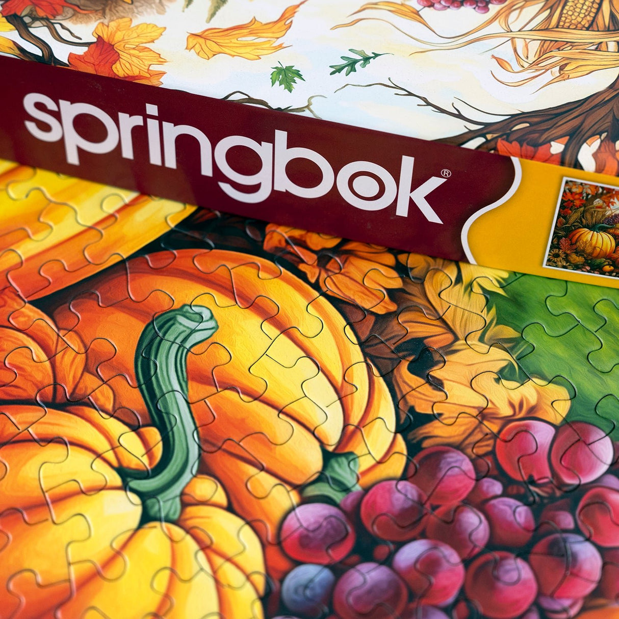 Fall Harvest 500 Piece Jigsaw Puzzle | Springbok Puzzles - Springbok Puzzles - Jigsaw Puzzles - The Puzzle Center