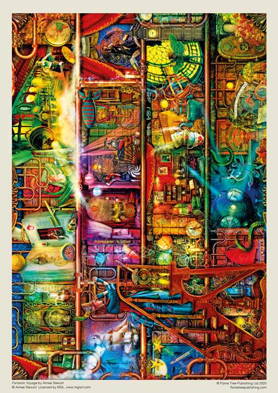 Fantastic Voyage 1000 Piece Jigsaw Puzzle by Aimee Stewart - Flame Tree - Jigsaw Puzzles - The Puzzle Center -
