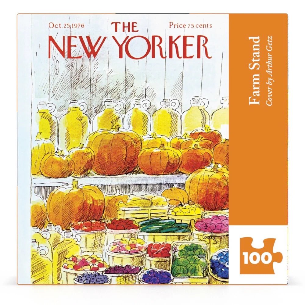 Farm Stand Mini 100 Piece Mini Jigsaw Puzzle | New York Puzzle Company - Mini Jigsaw Puzzles - The Puzzle Center