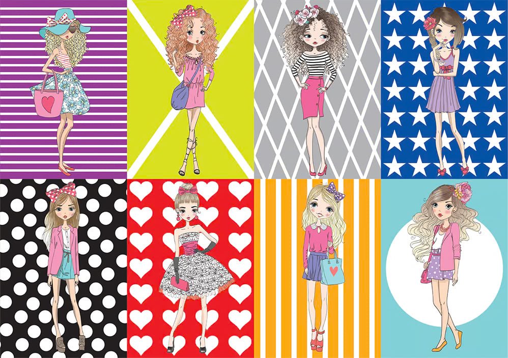 Fashion Girls 1000 Piece Jigsaw Puzzle | Yazz - Jigsaw Puzzles - The Puzzle Center