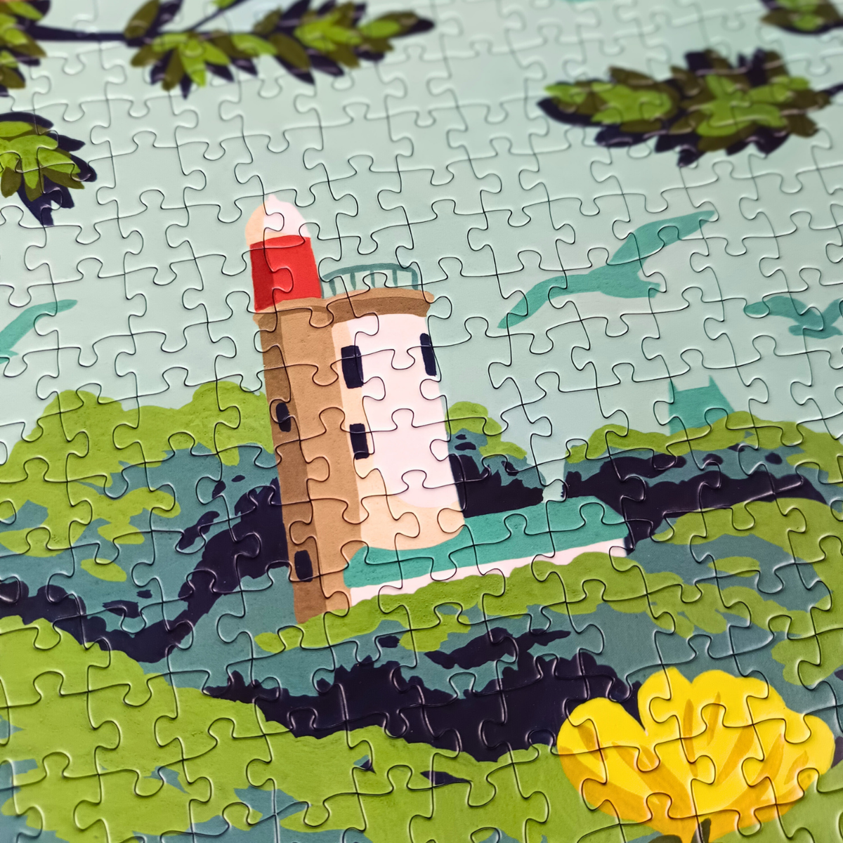 Noirmoutier l'Anse Rouge 1000 Piece Jigsaw Puzzle | Aparté