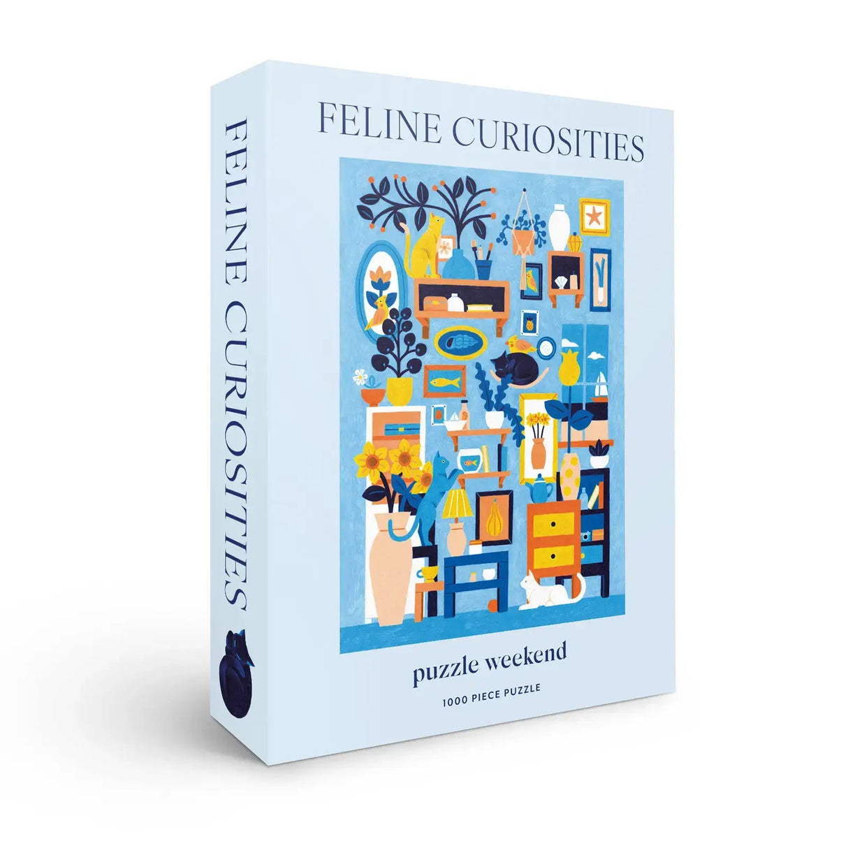 Feline Curiosities 1000 Piece Jigsaw Puzzle | Puzzle Weekend - Jigsaw Puzzles - The Puzzle Center