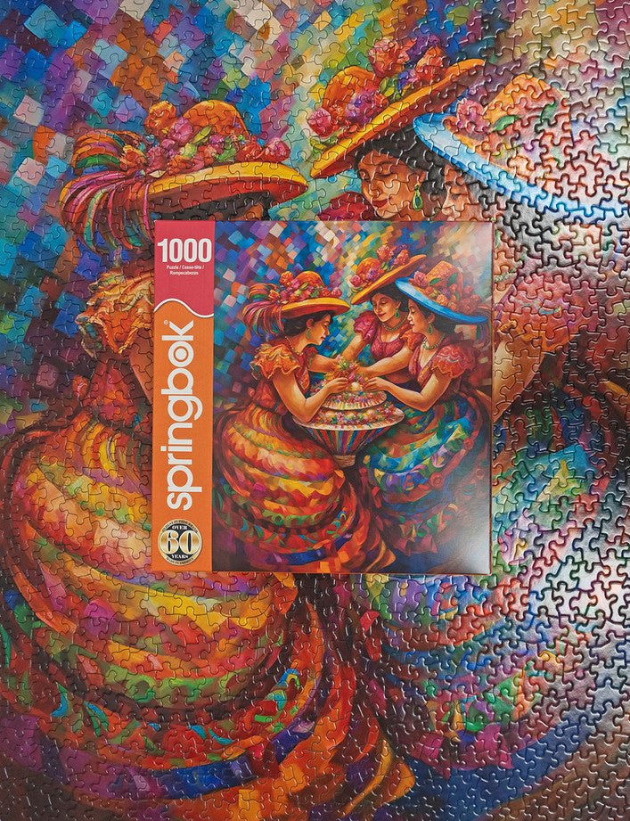 Feliz Cumpleaños 1000 Piece Jigsaw Puzzle by Springbok Puzzles - Springbok Puzzles - Jigsaw Puzzles - The Puzzle Center