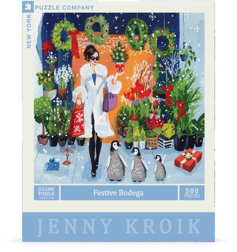 Festive Bodega 500 Piece Jigsaw Puzzle | New York Puzzle Company - Jigsaw Puzzles - The Puzzle Center