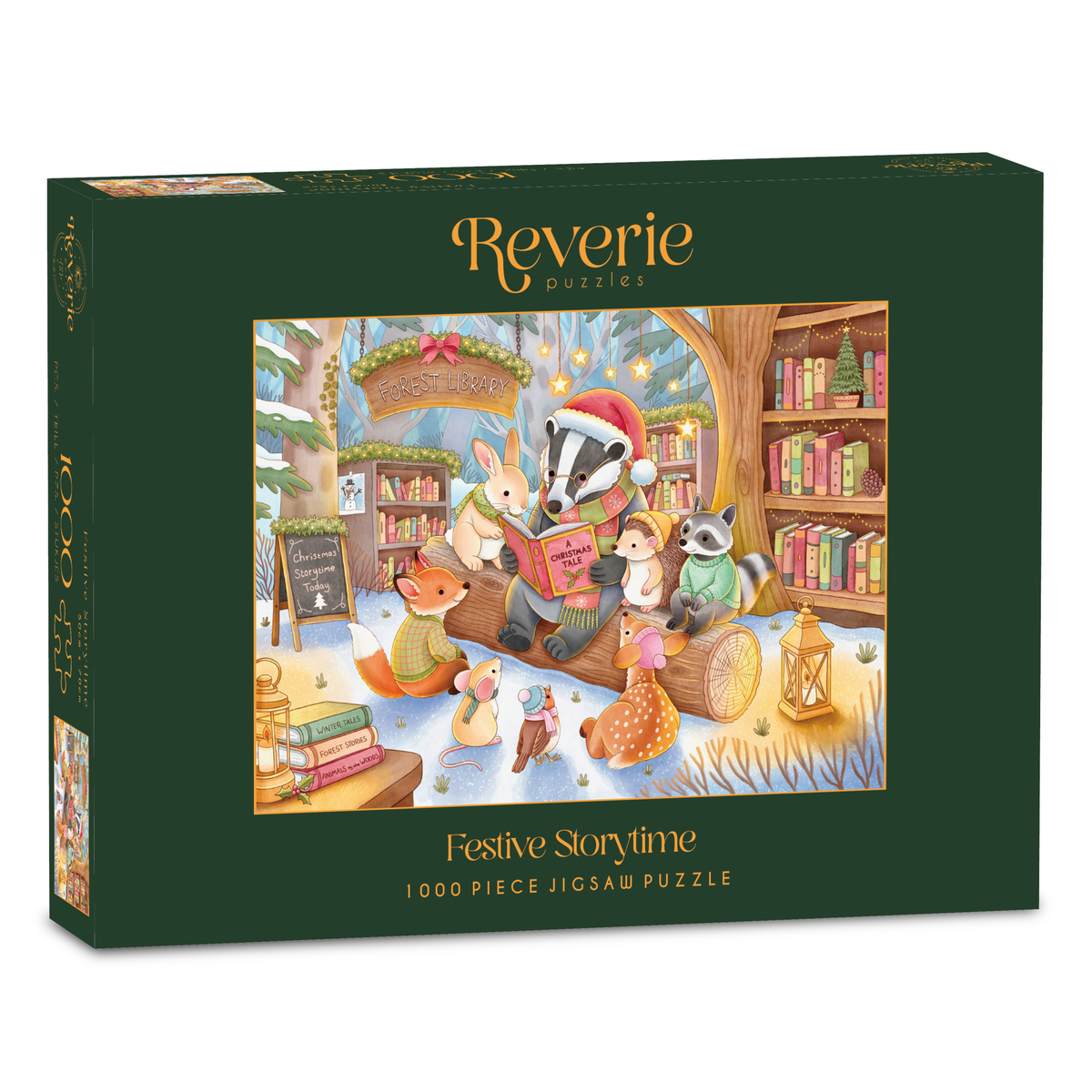 Festive Storytime 1000 Piece Jigsaw Puzzle | Reverie Puzzles - Jigsaw Puzzles - The Puzzle Center