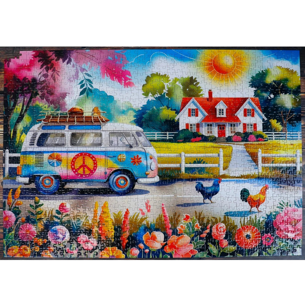 Fields Of Freedom 1000 Piece Jigsaw Puzzle by JaCaRou Puzzles - Jigsaw Puzzles - The Puzzle Center