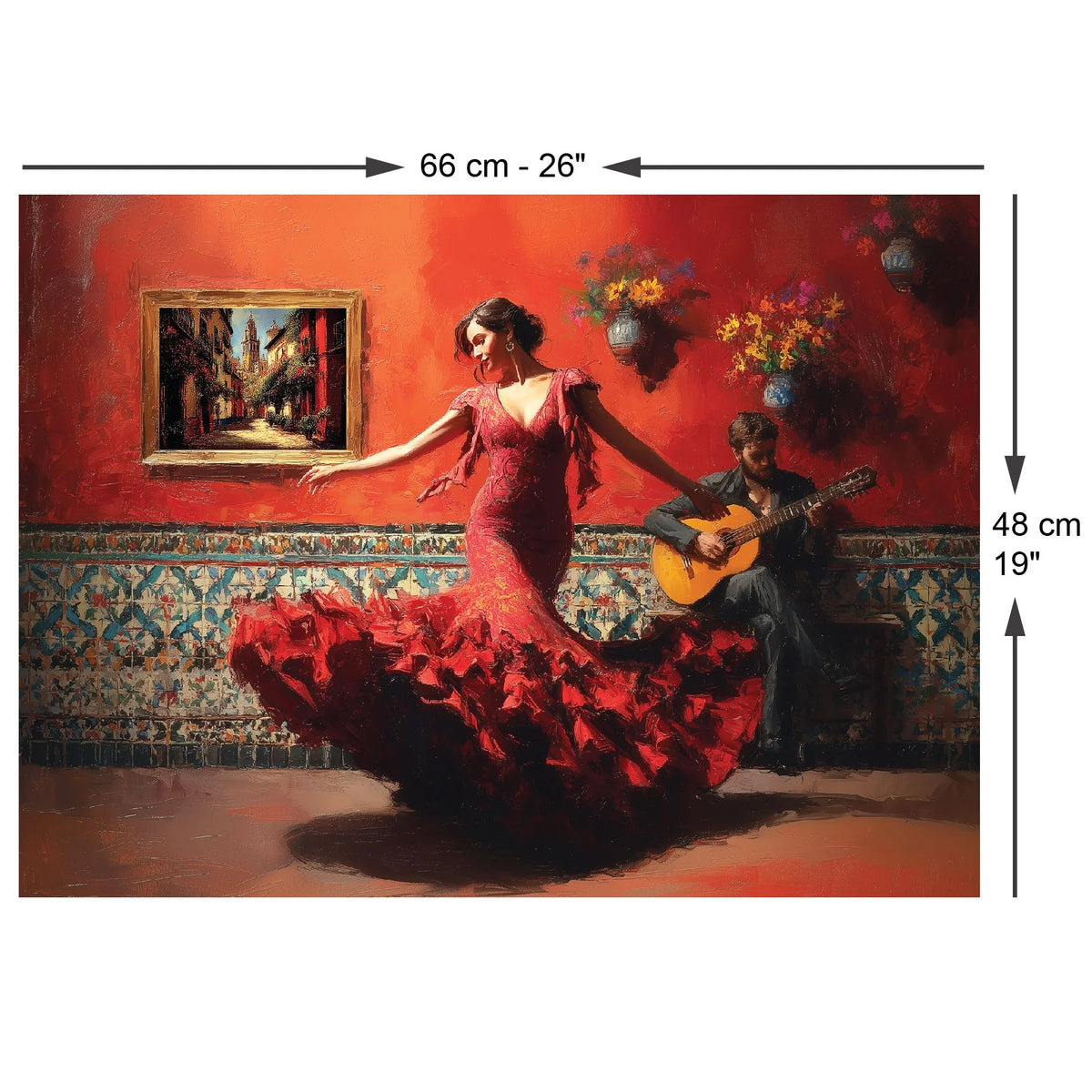 Flamenco 1000 Piece Jigsaw Puzzle | Anatolian