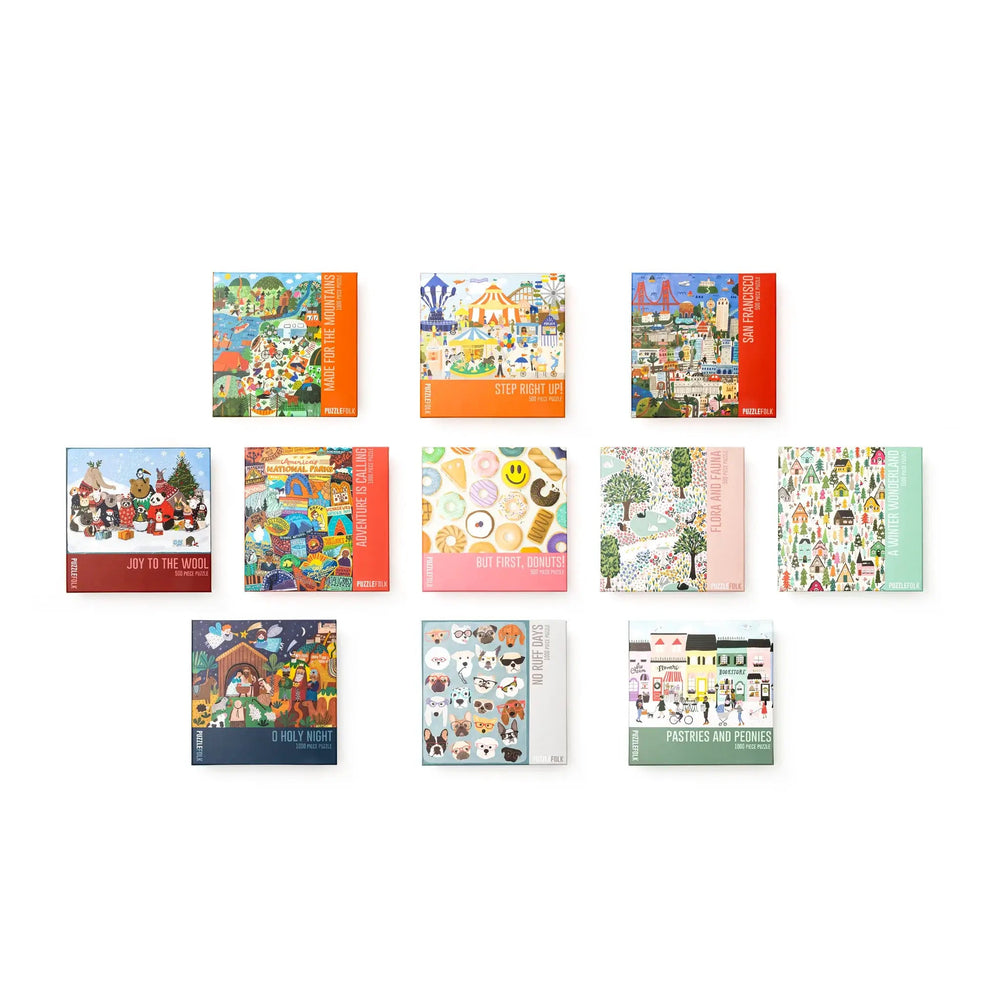 Flora & Fauna 500 Piece Jigsaw Puzzle by Puzzlefolk - Jigsaw Puzzles - The Puzzle Center