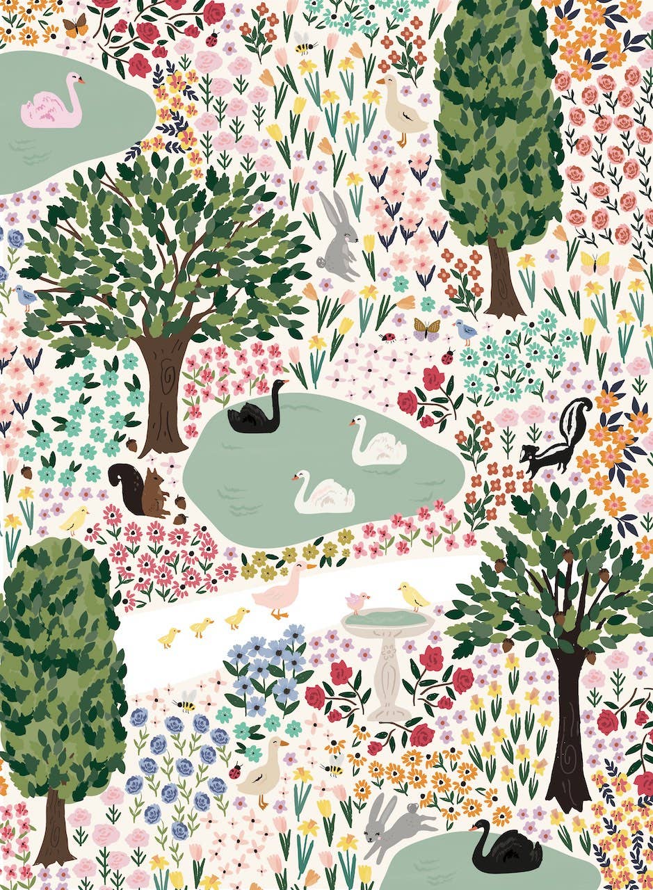 Flora & Fauna 500 Piece Jigsaw Puzzle by Puzzlefolk - Jigsaw Puzzles - The Puzzle Center