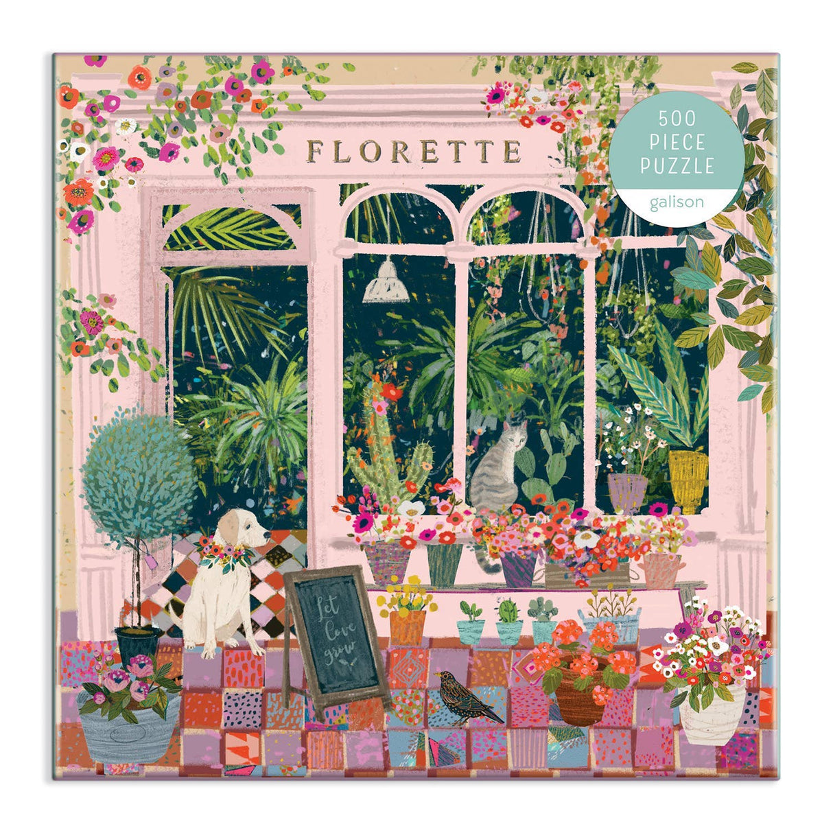 Florette 500 Piece Jigsaw Puzzle by Galison Puzzles - Galison - Jigsaw Puzzles - The Puzzle Center