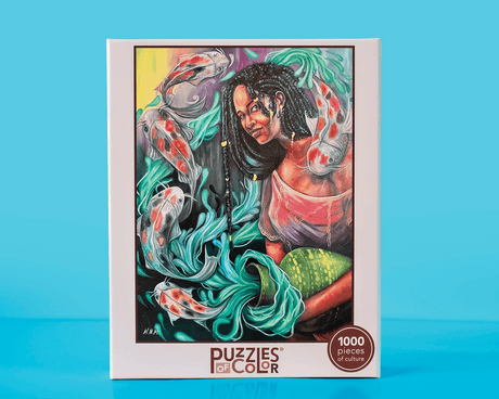 Flow 1000 Piece Jigsaw Puzzle by Puzzles of Color | Morgan N. Marshall - Puzzles of Color - Jigsaw Puzzles - The Puzzle Center