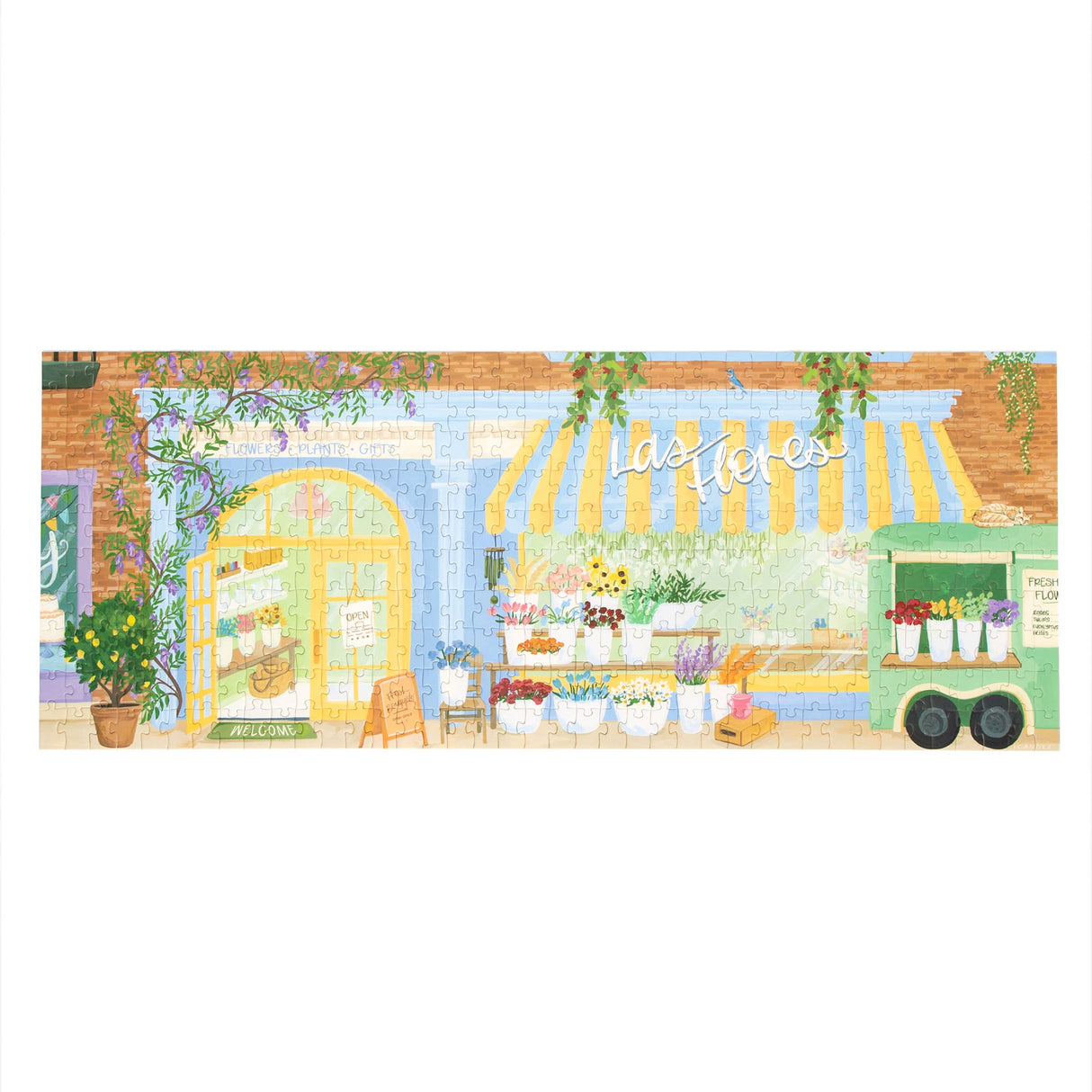 Flower Shop 400 Piece Jigsaw Puzzle | 1Canoe2 - Jigsaw Puzzles - The Puzzle Center