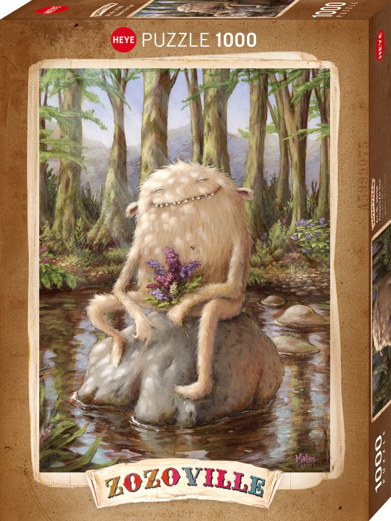 Flowers For You! Zozoville 1000 Piece Jigsaw Puzzle | Heye - Jigsaw Puzzles - The Puzzle Center