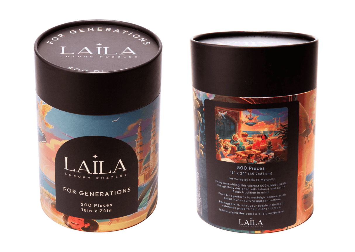 For Generations 500 Piece Jigsaw Puzzle | Laila Luxury Puzzles - Jigsaw Puzzles - The Puzzle Center