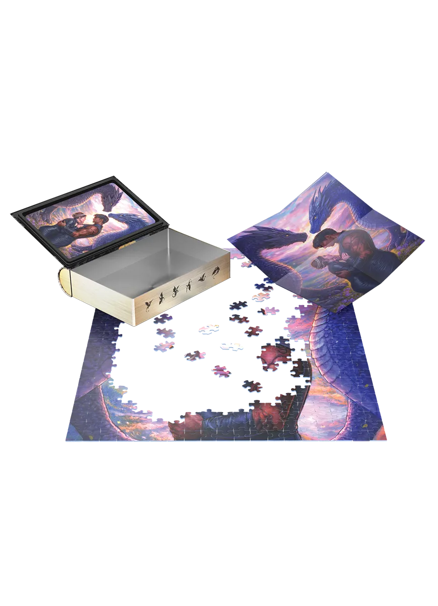 Fourth Wing 550 Piece Jigsaw Puzzle Tin | Eurographics - Jigsaw Puzzles - The Puzzle Center