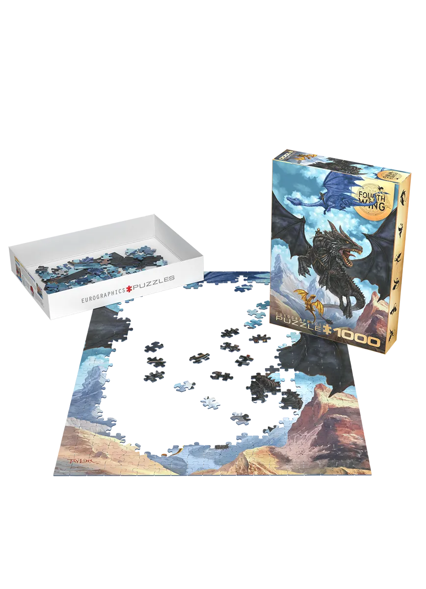 Fourth Wing - Violet, Dragon Rider 1000 Piece Jigsaw Puzzle | Eurographics - Jigsaw Puzzles - The Puzzle Center