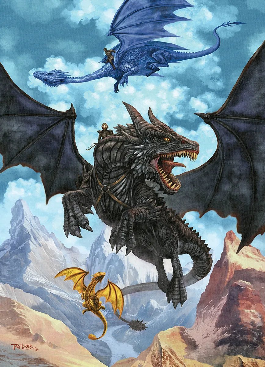 Fourth Wing - Violet, Dragon Rider 1000 Piece Jigsaw Puzzle | Eurographics - Jigsaw Puzzles - The Puzzle Center