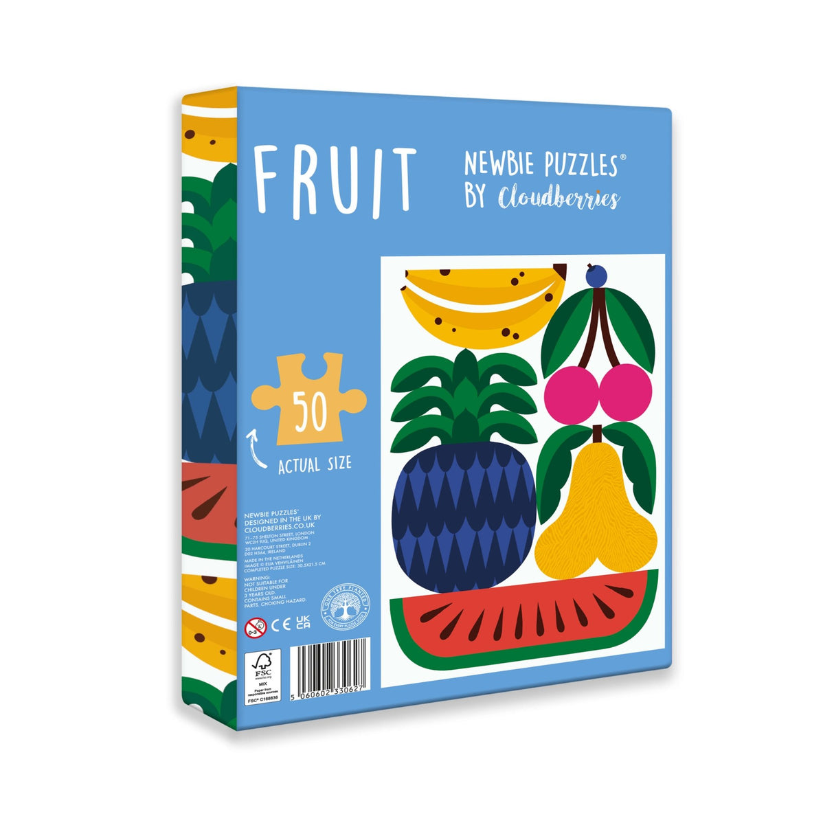 Fruit 50 Piece Jigsaw Puzzles | Cloudberries - Jigsaw Puzzles - The Puzzle Center