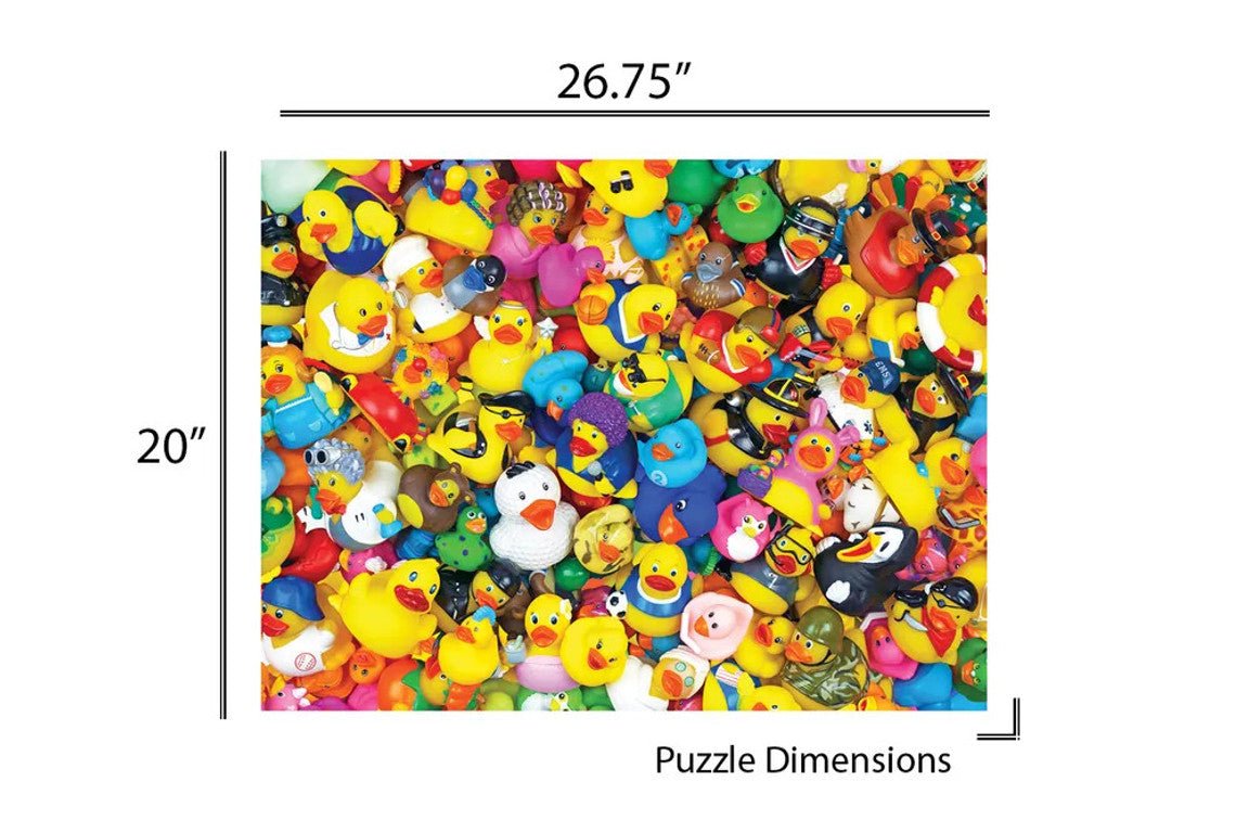 Funny Duckies 400 Piece Jigsaw Puzzle by Springbok Puzzles - Springbok Puzzles - Jigsaw Puzzles - The Puzzle Center