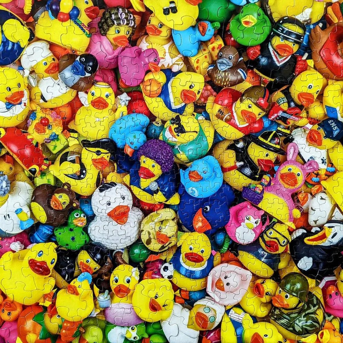 Funny Duckies 400 Piece Jigsaw Puzzle by Springbok Puzzles - Springbok Puzzles - Jigsaw Puzzles - The Puzzle Center