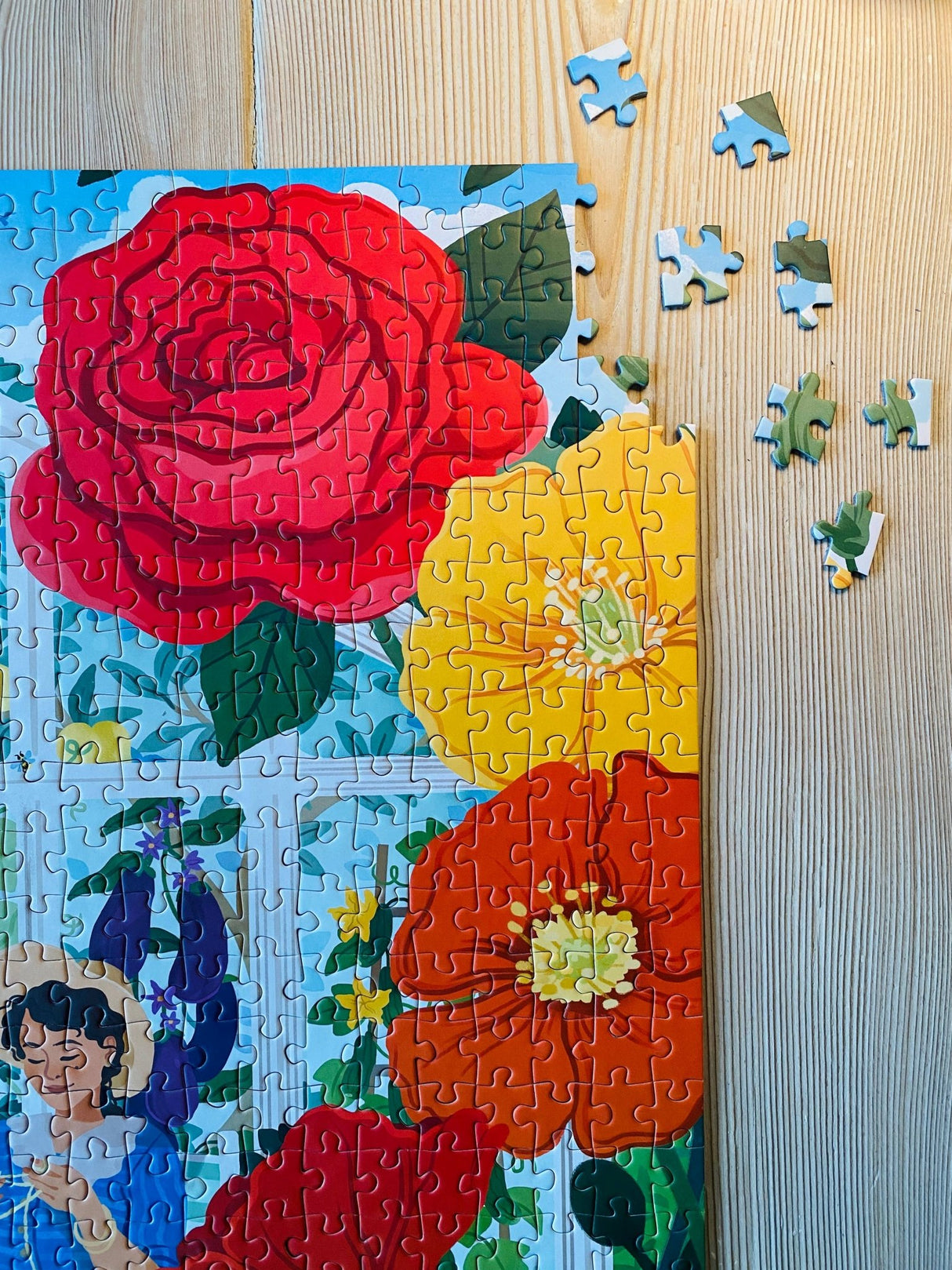 Garden of Friendship 1000 Piece Jigsaw Puzzle | Penny Puzzle - Jigsaw Puzzles - The Puzzle Center