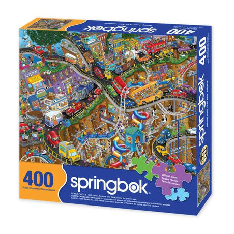 Getting Away 400 Piece Jigsaw Puzzle by Springbok Puzzles - Springbok Puzzles - Jigsaw Puzzles - The Puzzle Center -