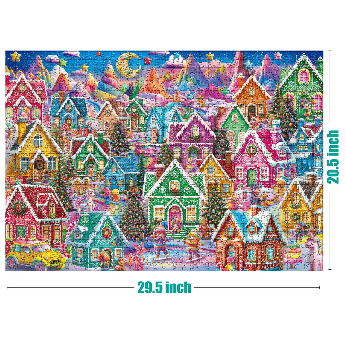 Gingerbread Village 1000 Piece Jigsaw Puzzle | Antelope Puzzle - Jigsaw Puzzles - The Puzzle Center