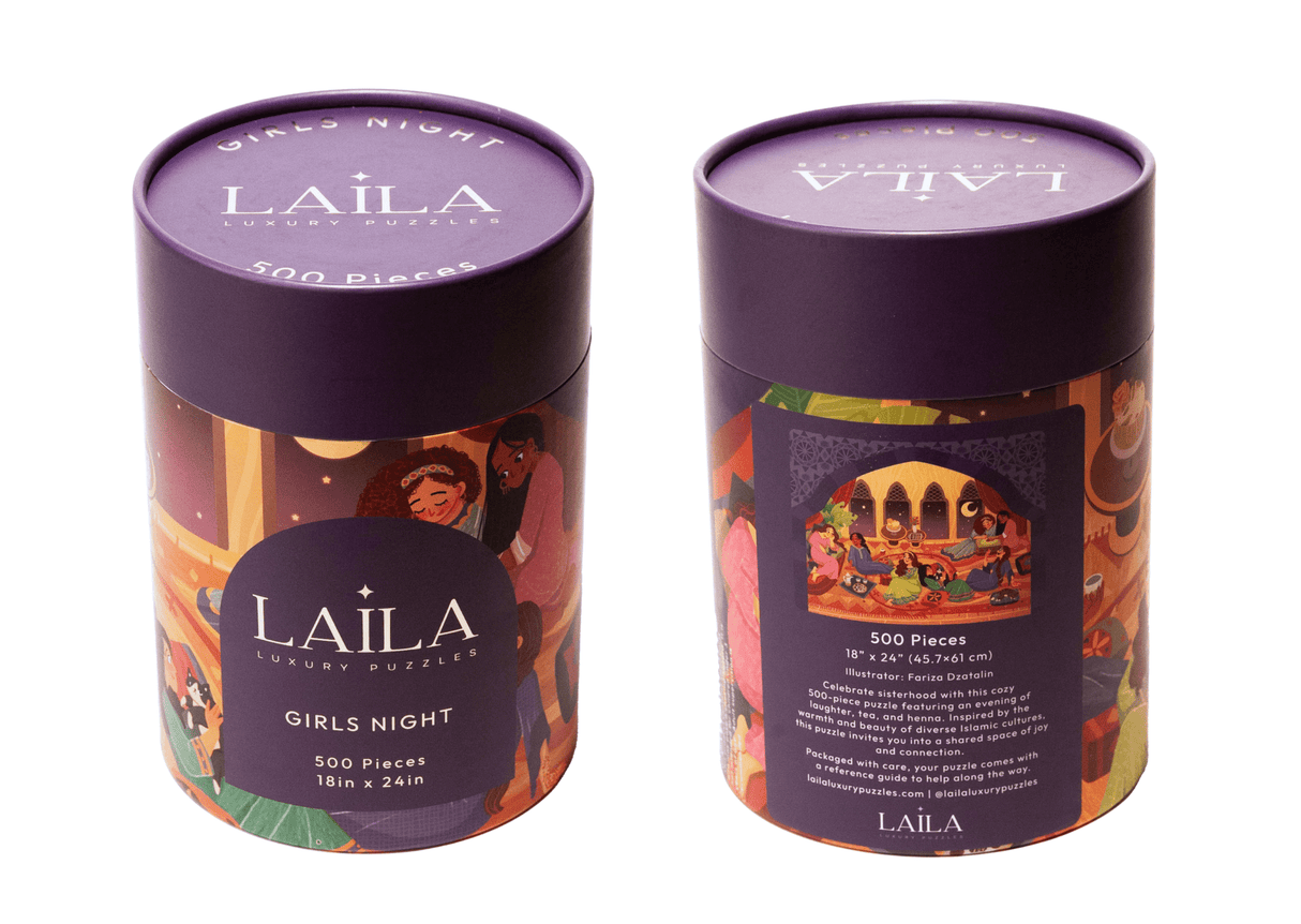 Girls Night 500 Piece Jigsaw Puzzle | Laila Luxury Puzzles - Jigsaw Puzzles - The Puzzle Center
