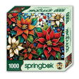 Glazing Poinsettias 1000 Piece Jigsaw Puzzle | Springbok Puzzles - Springbok Puzzles - Jigsaw Puzzles - The Puzzle Center