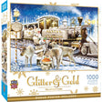 Glitter & Gold - The Gilded Train 1000 Piece Jigsaw Puzzle | Masterpieces Puzzles - Jigsaw Puzzles - The Puzzle Center