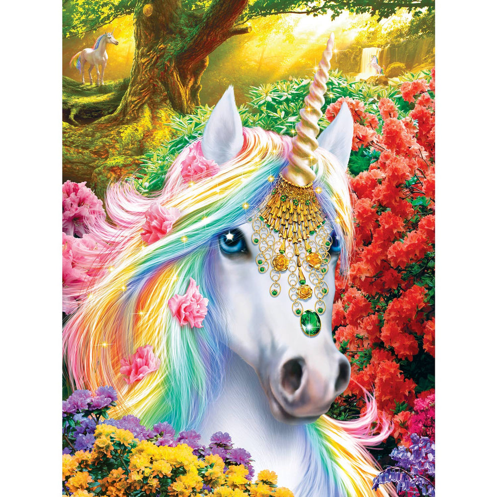 Glow in the Dark - Her Majesty's Jewels 300 Piece Puzzle by MasterPieces Puzzles - Masterpieces Puzzles - Jigsaw Puzzles - The Puzzle Center -
