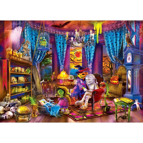 Glow in the Dark - Monsters at Play 500 Piece Jigsaw Puzzle | Masterpieces Puzzles - Jigsaw Puzzles - The Puzzle Center