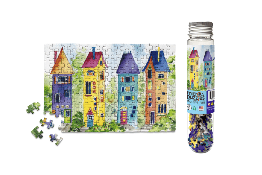 Gnome Homes Mini Jigsaw Puzzle | MicroPuzzles - Mini Jigsaw Puzzles - The Puzzle Center