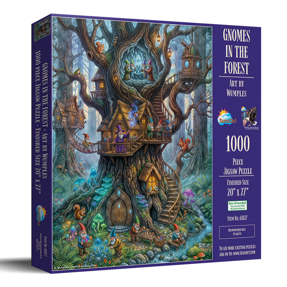 Gnomes In The Forest 1000 Piece Jigsaw Puzzle | SunsOut