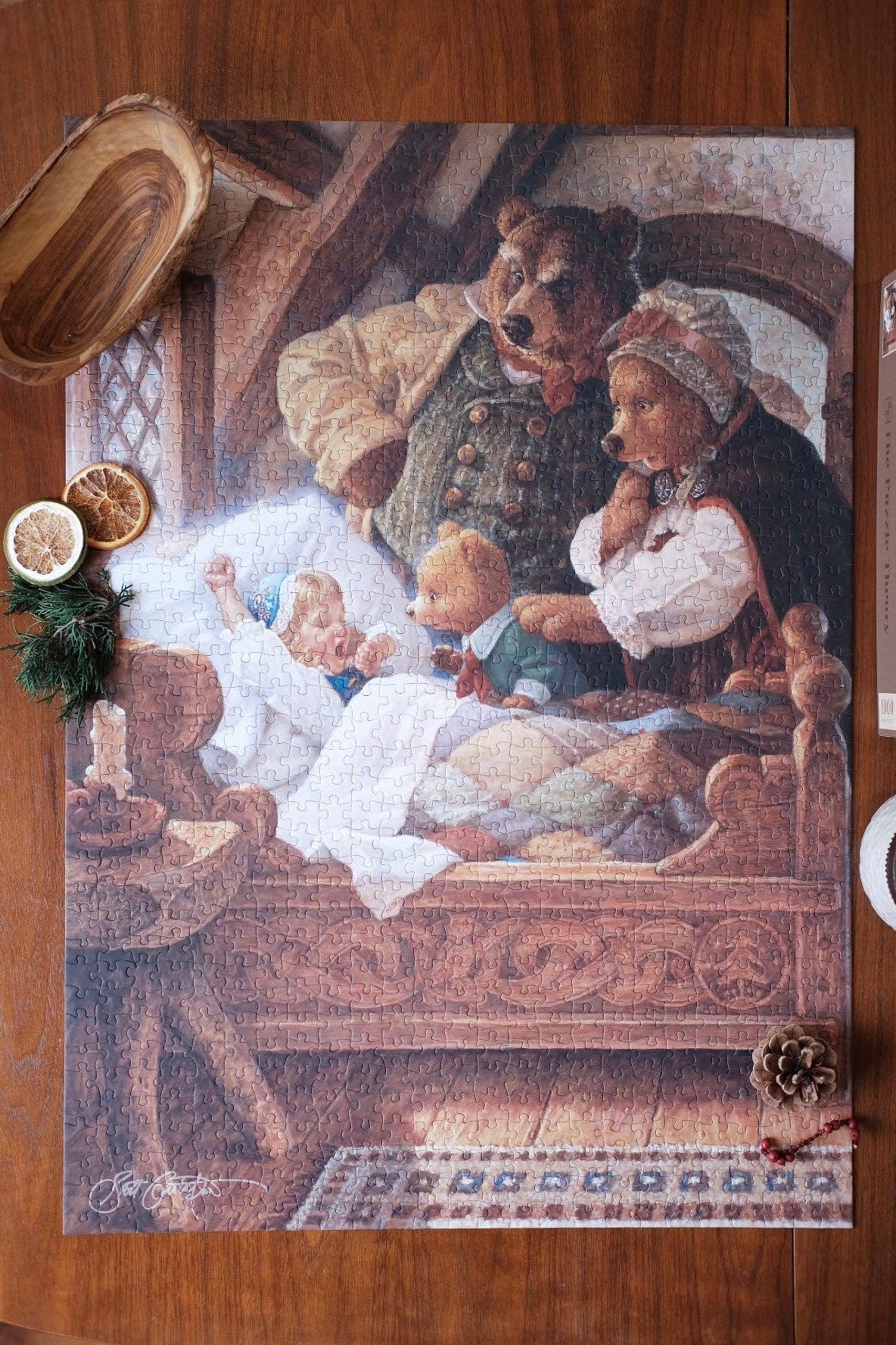 Goldilocks and The Three Bears 1000 Piece Jigsaw Puzzle | The Puzzle Theory - Jigsaw Puzzles - The Puzzle Center