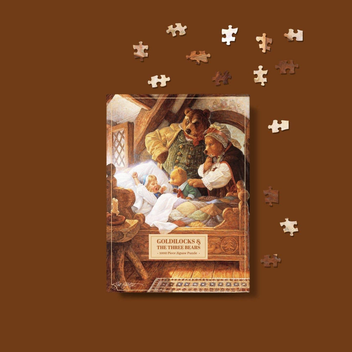Goldilocks and The Three Bears 1000 Piece Jigsaw Puzzle | The Puzzle Theory - Jigsaw Puzzles - The Puzzle Center