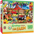 Greetings From the Farm 500 Piece Jigsaw Puzzle by Masterpieces Puzzles - Masterpieces Puzzles - Jigsaw Puzzles - The Puzzle Center