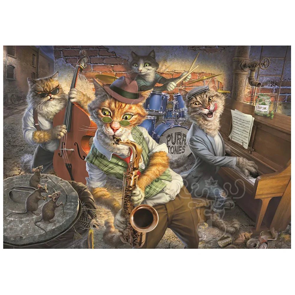 Groupies At Risk 1000 Piece Jigsaw Puzzle by Magnolia - Magnolia - Jigsaw Puzzles - The Puzzle Center