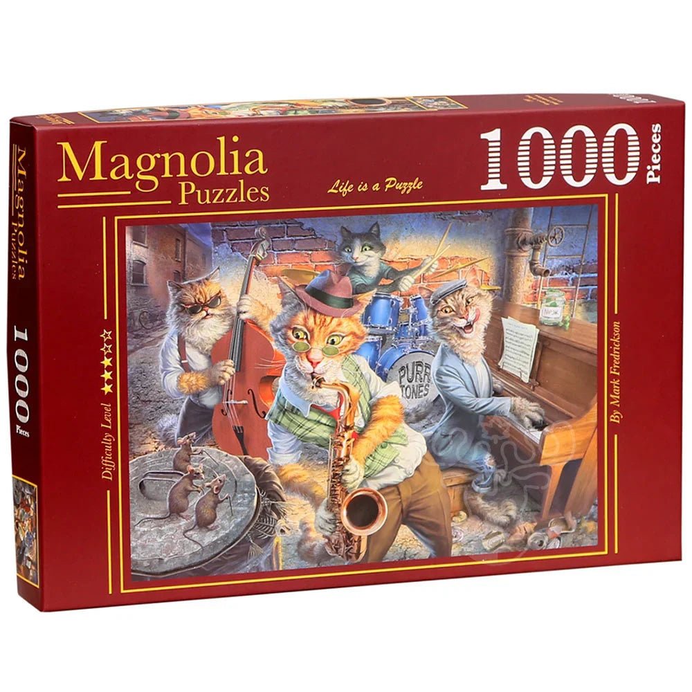 Groupies At Risk 1000 Piece Jigsaw Puzzle by Magnolia - Magnolia - Jigsaw Puzzles - The Puzzle Center
