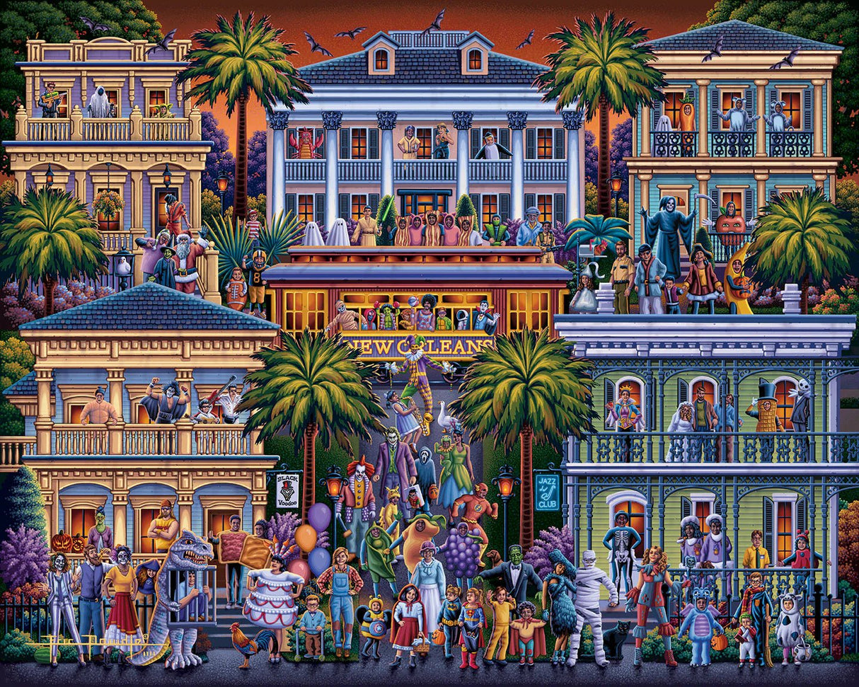 Halloween Cajun Style 1000 Piece Jigsaw Puzzle | Dowdle Puzzles - Jigsaw Puzzles - The Puzzle Center