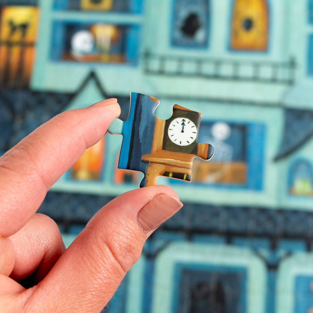 Halloween House - 500 Piece Jigsaw Puzzle by 1Canoe2 - 1canoe2 | One Canoe Two Paper Co. - Jigsaw Puzzles - The Puzzle Center -
