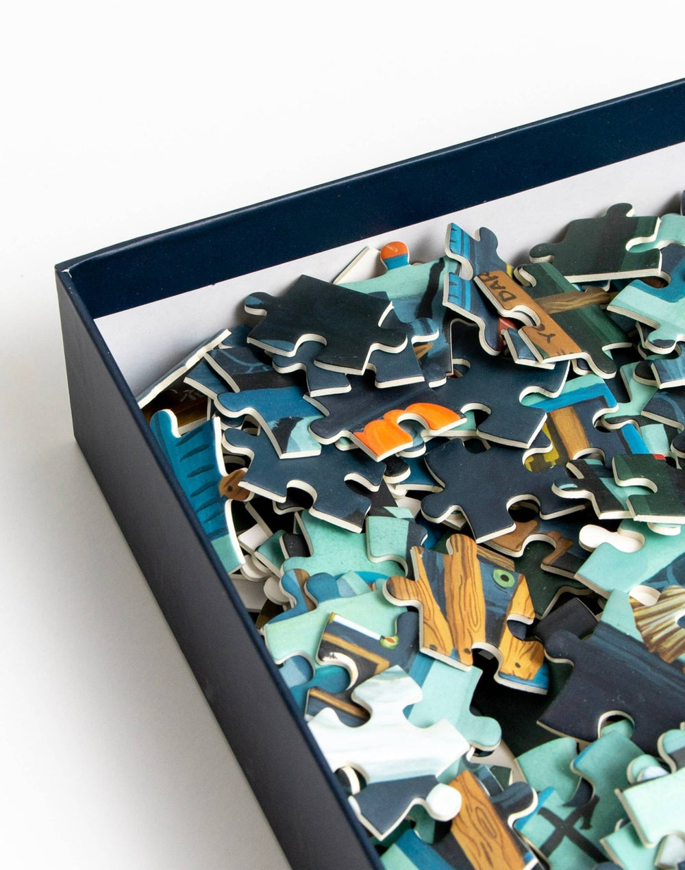 Halloween House - 500 Piece Jigsaw Puzzle by 1Canoe2 - 1canoe2 | One Canoe Two Paper Co. - Jigsaw Puzzles - The Puzzle Center -