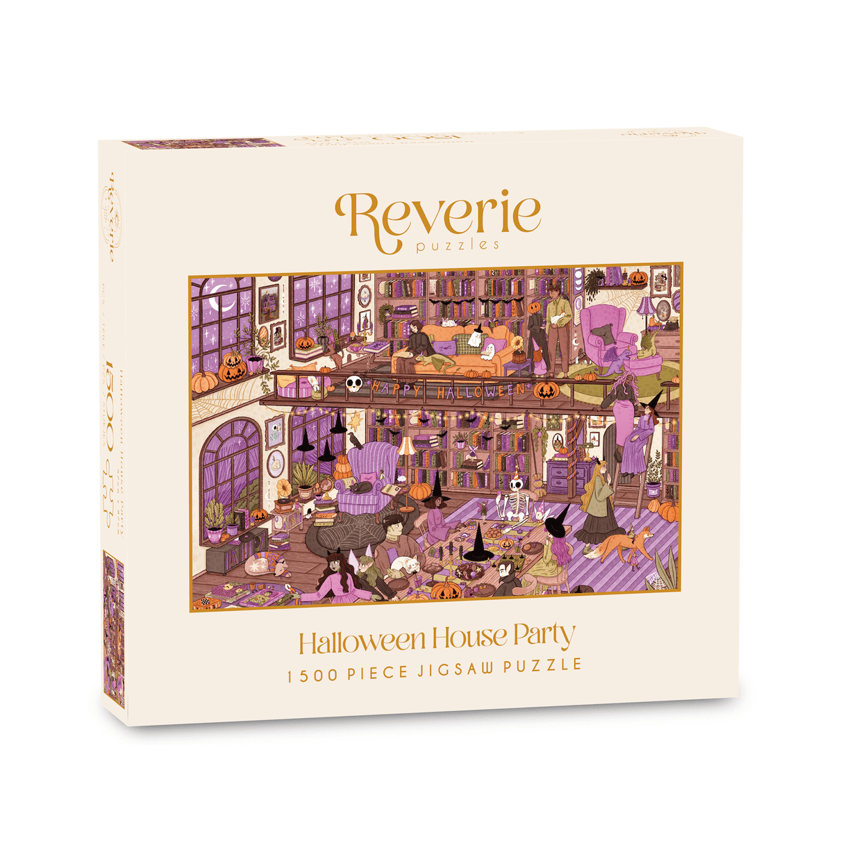 Halloween House Party 1500 Piece Jigsaw Puzzle | Reverie - Jigsaw Puzzles - The Puzzle Center