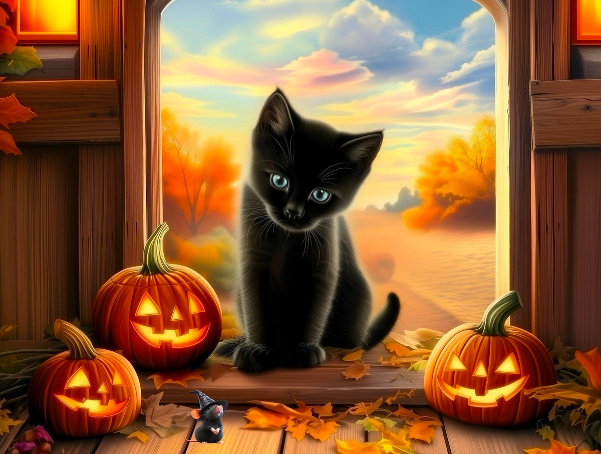 Halloween Pals 500 Piece Jigsaw Puzzle | SunsOut