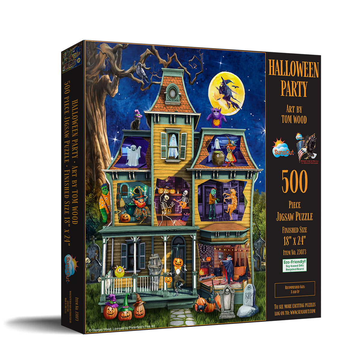 Halloween Party 500 Piece Jigsaw Puzzle | SunsOut