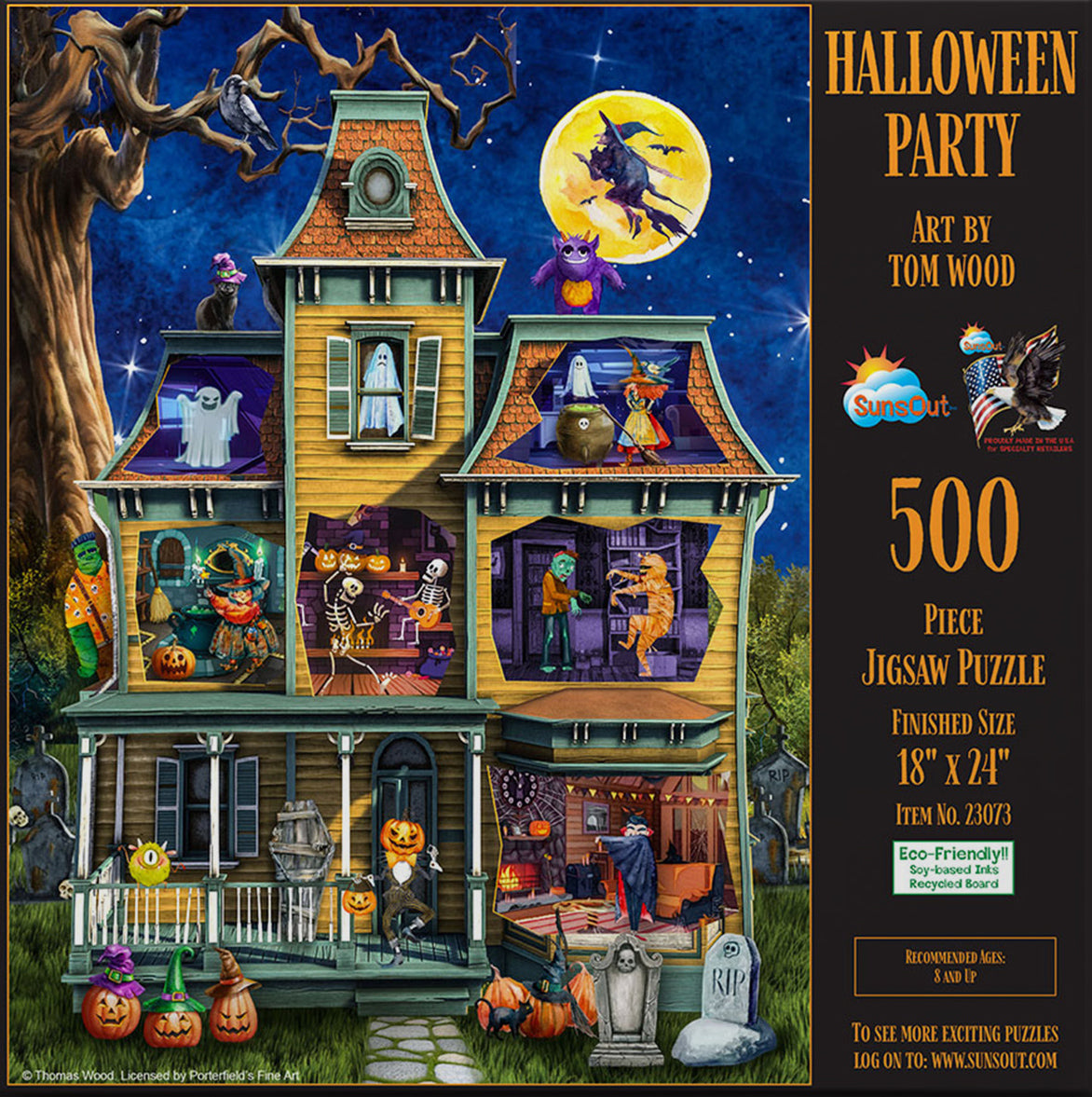 Halloween Party 500 Piece Jigsaw Puzzle | SunsOut