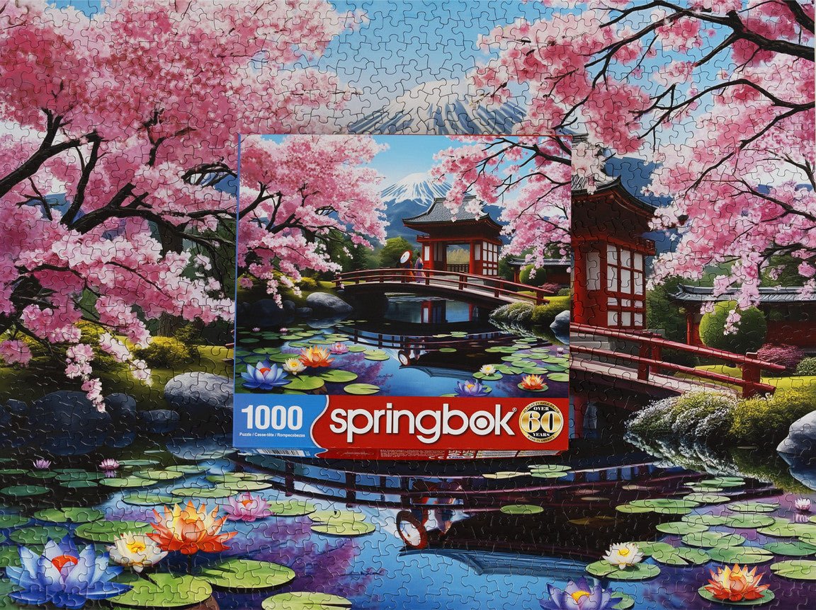 Haru in Japan 1000 Piece Jigsaw Puzzle | Springbok Puzzles - Springbok Puzzles - Jigsaw Puzzles - The Puzzle Center