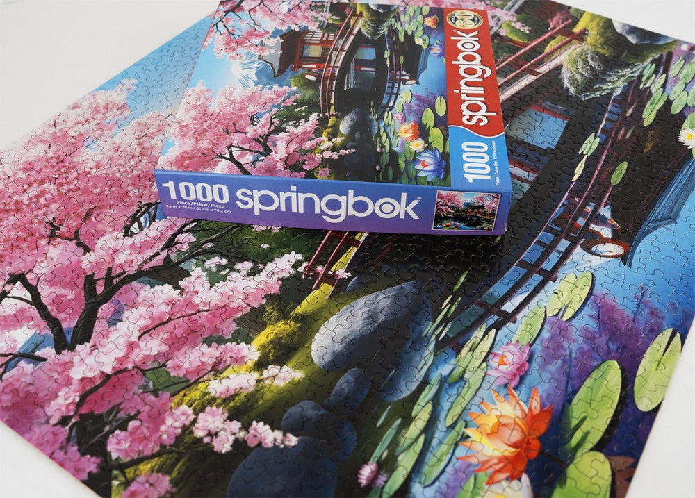 Haru in Japan 1000 Piece Jigsaw Puzzle | Springbok Puzzles - Springbok Puzzles - Jigsaw Puzzles - The Puzzle Center